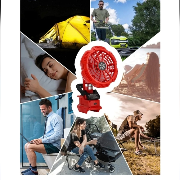 Portable Clip on Fan for Craftsman V20 Battery w/3 Speed (battery not included) - Picture 14 of 17